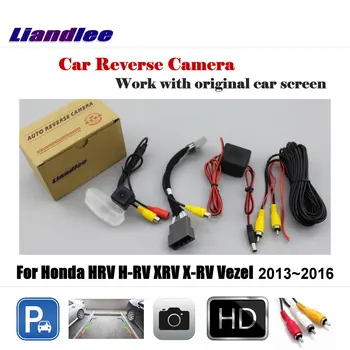 Для Honda XR-V XRV 2013-2018 Автомобильная Камера заднего вида Для парковки АВТО HD CCD NTSC OEM CAM С адаптером RCA