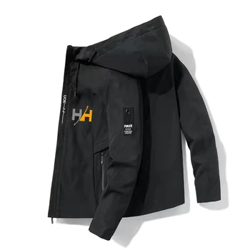 Куртка-бомбер 2022HH, Мужская ветровка, куртка на молнии, Весенне-осенняя Повседневная рабочая куртка, Модная куртка для приключений на открытом воздухе