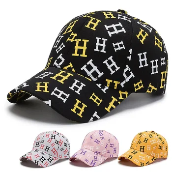 Высококачественная хлопковая женская бейсболка с надписями граффити, весенне-летний тренд, спортивная кепка в стиле хип-хоп, мужская остроконечная кепка