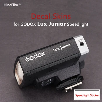 Защитная пленка для вспышки Lux Junior с защитой от царапин для камеры Godox Lux Junior, вспышка Speedlight, наклейка Премиум-класса, защитная наклейка для кожи