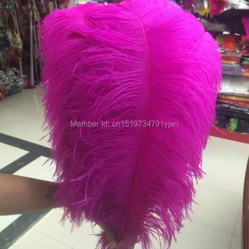 10 ШТ натуральное розовое страусиное перо 70-75 см/от 28 до 30 дюймов перья страусиный плюмаж свадебное украшение бесплатная доставка