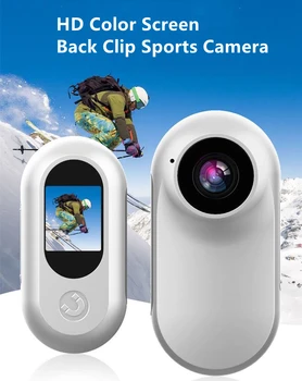 Маленькая цифровая мини-камера 1080P Для занятий спортом на открытом воздухе, Корпус Comcroder, Дисплей 0,96 дюйма, Аудио- и Видеомагнитофон, HD Портативный монитор, Камера