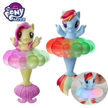 Куклы Hasbro My Little Pony, игрушка, фигурка Рэйнбоу Дэш, Флаттершай, Плавающая в воде, детские подарки на День рождения
