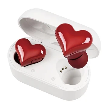 Новые Беспроводные наушники Heartbuds TWS, наушники Bluetooth-гарнитура Heartbuds, Женские Модные Розовые игровые Студенческие наушники, подарок девушке