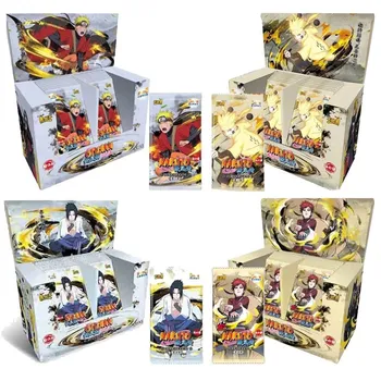 KAYOU Original Naruto Complete Series Card Booster Box Pack Аниме Фигурка Редкая коллекция Игровых карточек Игрушка