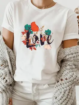 Футболка, модная женская футболка с коротким рукавом и принтом, футболки с любовным письмом и цветочным рисунком, летняя весенняя одежда с принтом