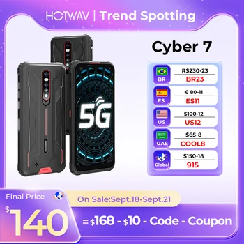 Смартфон HOTWAV Cyber 7 5G Глобальная версия 6,3 