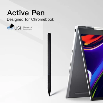 Ручка Chromebook USI Stylus Pencil С отклонением ладони 4096, Чувствительная к Давлению, Перезаряжаемая для HP ASUS Lenovo Acer Samaung Tablet PC
