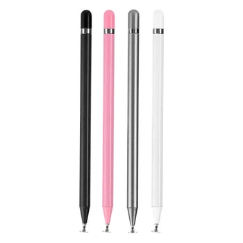 2 В 1, Магнитная ручка Для мобильного телефона, планшета, Емкостный сенсорный карандаш Для iPad Samsung, Универсальный карандаш для экрана телефона Android