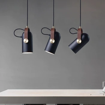 Украшение дома в скандинавском стиле дизайнерское освещение для маленькой комнаты минимализм обеденный стол кухня спальня кабинет кофейня люстра