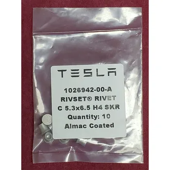 102694200A Абсолютно новая заклепка для Tesla-Деталь # 1026942-00-A, заклепка SPR C5.3 × 6.5 H4 SKR (продается в мешках по 10 штук) с высоким качеством