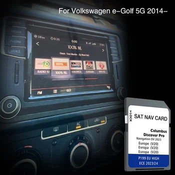 64GB PRO Discover Media Для Volkswagen E-Golf 5G От 2014 DV V21 Pro Карта GPS Навигации SD-карта