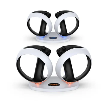 Для PS VR2 Контроллер Зарядная Док-станция С Подсветкой Подставка Для Зарядной Станции Защита От Падения Для PS5 VR2 VR Очки Аксессуары Прочный