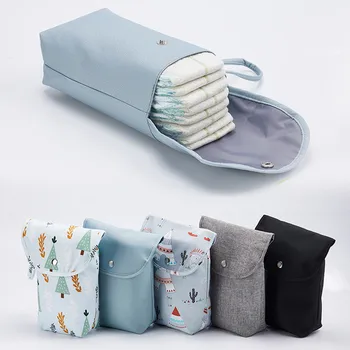 Новая водонепроницаемая и многоразовая сумка для детских подгузников, детская сумочка, сумка для хранения подгузников для мамы, сумка для переноски на выход