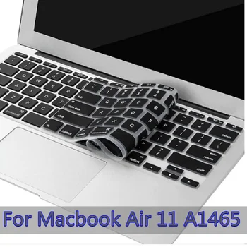 Мягкий Английский чехол из ТПУ для Macbook Air 11 A1465 A1370 США ЕС, Силиконовый Чехол для клавиатуры Macbook Air 11, Защитная кожа для клавиатуры