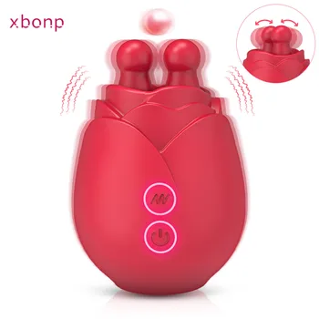 Розовый игрушечный вибратор для женщин с лизанием языка, 10 режимов покачивания, Вибратор, Стимулятор женского клитора, Секс-игрушки, Товары для взрослых