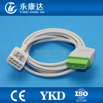 Бесплатная доставка для Nihon Kohden JC-906PA магистральный кабель для ЭКГ с 6 выводами, 2,2 м