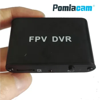 Оригинальный FPV DVR Micro D1M 1CH 1280x720 30f/s HD DVR FPV AV рекордер Поддержка 32G TF карты Работает с аналоговой камерой видеонаблюдения